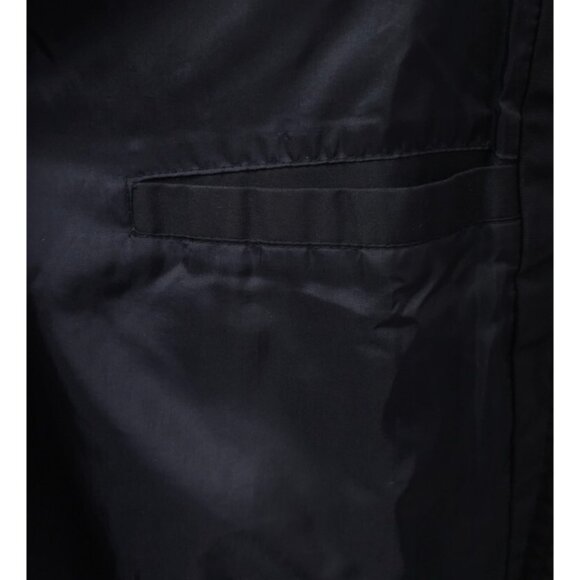 Vtg Turning Point CAT Mens XXL Black Zip Snap Caterpillar Lined Work Jacket Coat - Picture 13 of 14